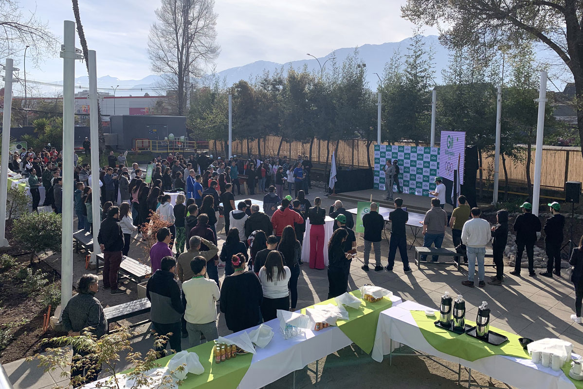 Celebración de las Go Olympics en las instalaciones de Grünenthal Chile